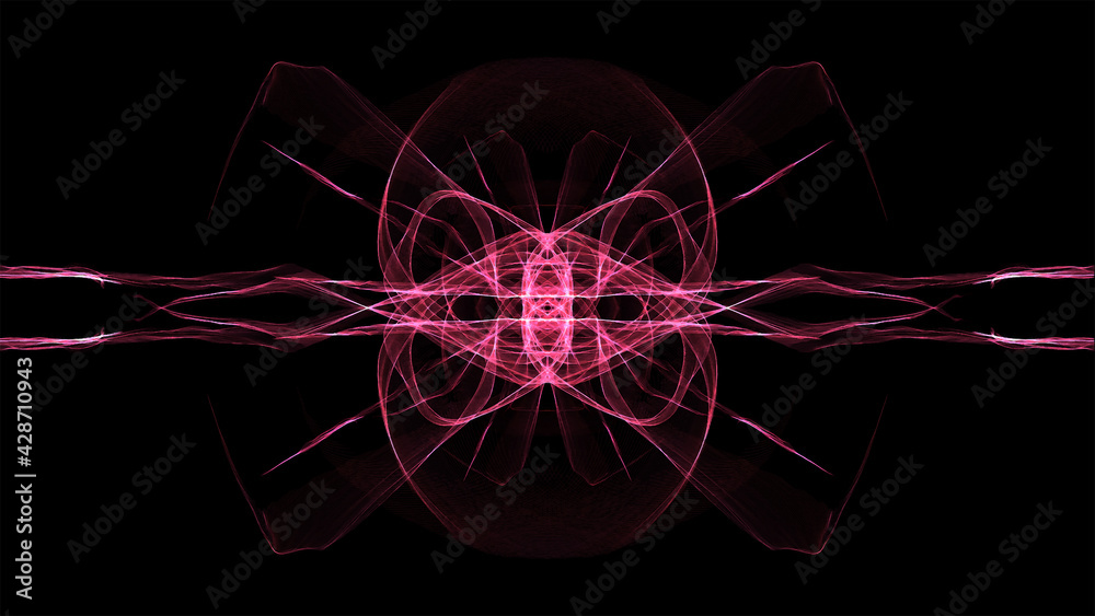 Poster cool science fiction abstract line background pattern