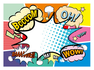 アメコミ風　爆弾　コミック　漫画