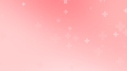 Medical health red cross pattern background. Abstract healthcare for World Blood Donor Day.