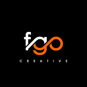 FGO Letter Initial Logo Design Template Vector Illustration