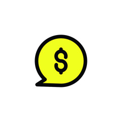 coin conversation Illustration. modern simple vector icon, flat graphic symbol in trendy flat design style. wallpaper. lockscreen. pattern. frame, background, backdrop, sign, logo.