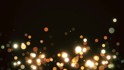 bokeh overlay light effect animation