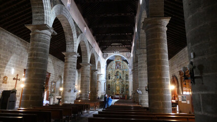 Good Friday inside Alora Parish Church