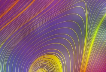 Light Multicolor vector abstract blurred background.