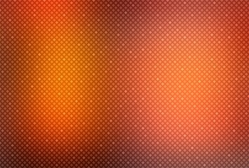 Shimmer grid cover orange metal smooth surface. Abstract textured background.