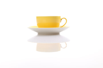 yellow cup of tea