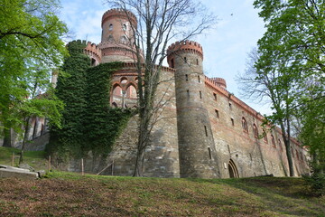 Castle, palace, Marianna Orańska, Kamieniec Ząbkowicki, Camenz, Castles and residences Lower Silesia, defensive walls