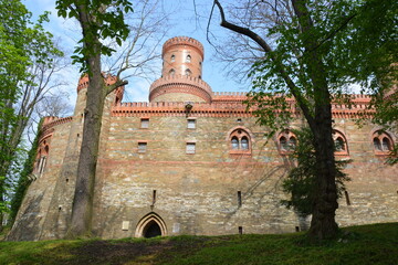 Castle, palace, Marianna Orańska, Kamieniec Ząbkowicki, Camenz, Castles and residences Lower Silesia, defensive walls