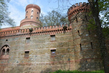Castle, palace, Marianna Orańska, Kamieniec Ząbkowicki, Camenz, Castles and residences Lower Silesia, defensive walls