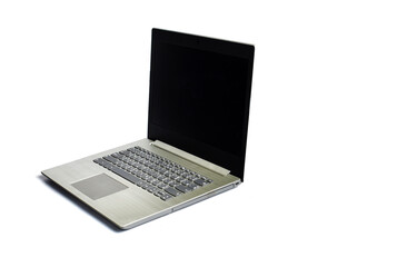 laptop isolated on white