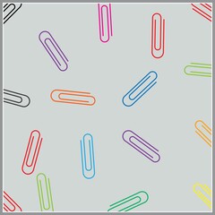 Obraz premium paper clip icon