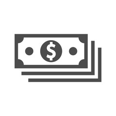 Dollar icon. Money sign. Dollar money cash icon. Cash register. Vector illustration.