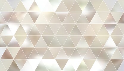Mirror triangular mosaic abstract textured background. Reflection geometric pattern.