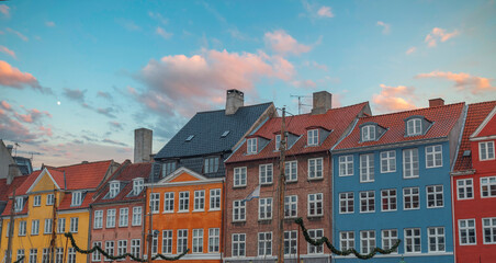 Fototapeta premium Nyhavn is the old harbor of Copenhagen