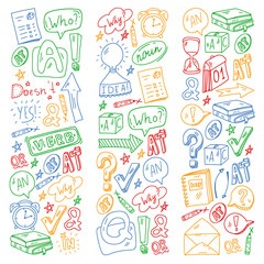 English language. Online education. E-learning. English courses. Grammar and alphabet.