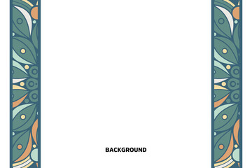 Vector ornamental background with mandala