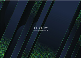 Luxury background with Green Element variations