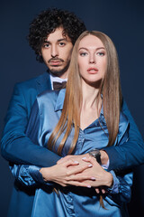 beautiful man and woman