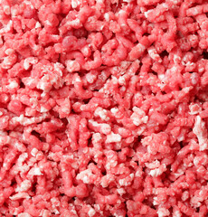  Fresh minced meat. Food. Protein. A culinary ingredient.