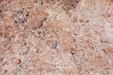 Natural mineral texture stones in the beach