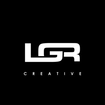 LGR Letter Initial Logo Design Template Vector Illustration
