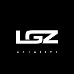 LGZ Letter Initial Logo Design Template Vector Illustration