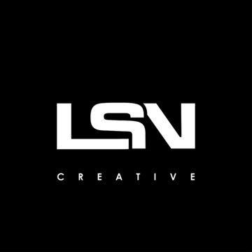 LSN Letter Initial Logo Design Template Vector Illustration