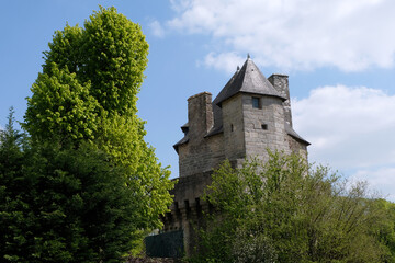Fototapeta na wymiar La Tour du Connétable à Vannes en Bretagne