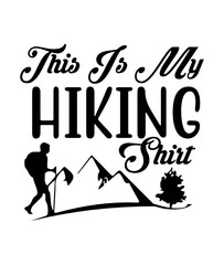 Fototapeta premium This is my hiking T-shirt,Gym Vibes,Funny Gym Shirt,Exercise Shirt,Hiking T-Shirt,Funny Gym Shirt,