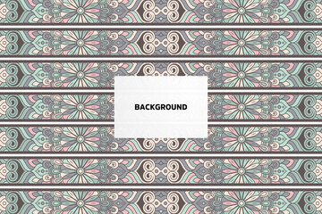 Vector ornamental background with mandala