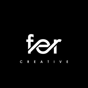FER Letter Initial Logo Design Template Vector Illustration