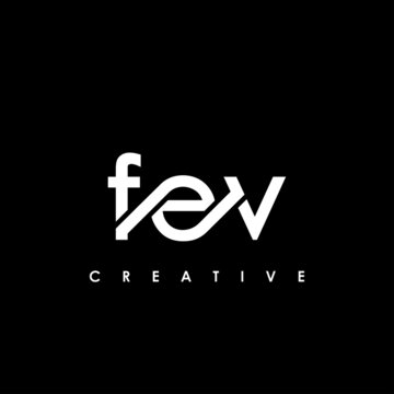 FEV Letter Initial Logo Design Template Vector Illustration