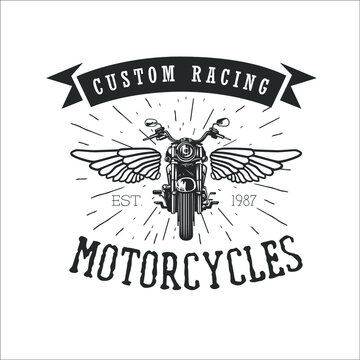 Logo motorcycle vintage