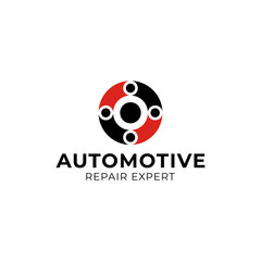 Automotive repair business logo design
