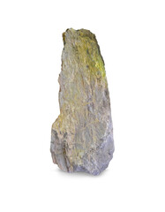 stones isolated on white background.Big granite rock stone.rock stone isolated on white background