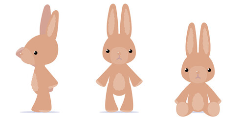 Fototapeta premium toy plush rabbit