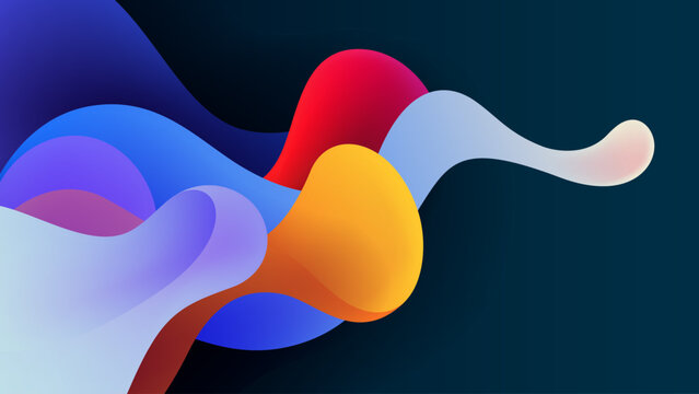 Motion wave abstract vector background