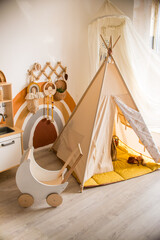 wigwam in the children's room © Маргарита Медведева