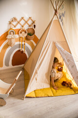 wigwam in the children's room © Маргарита Медведева