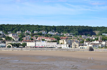 Fototapeta na wymiar View of the city Weymouth