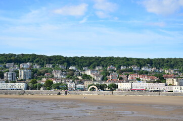 Fototapeta na wymiar View of the city Weymouth