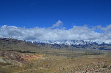 Fototapeta na wymiar Color landscape, Altai