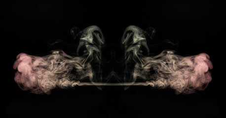 Obraz na płótnie Canvas Talking Smoke 