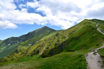 Starorobocianski Wierch, Tatry Zachodnie, TPN, góry, wiosna, lato, Szczyty Tatr