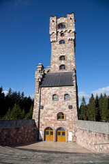 Fototapeta na wymiar Altvaterturm auf dem Wetzstein