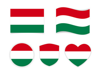 flag hungary icon