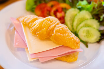 Croissant Ham and Cheese