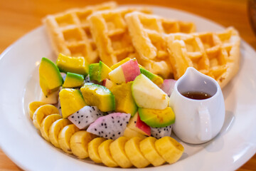 Fruit Waffle
