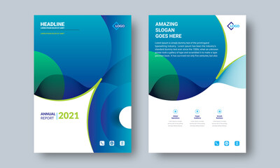 Annual Report design Layout Multipurpose use for any Project, annual report, Brochure, flyer, Poster, Booklet etc.