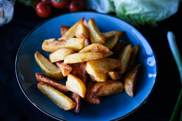 delicious home made wedges fries 